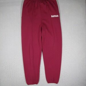 Champion Harvard University Sweatpants Mens Large Maroon Joggers P2070-R19 Y2K